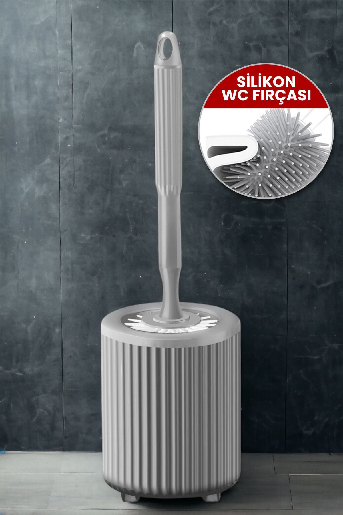 Silikon Tuvalet Fırçası | Pratik Silikon Wc Klozet Fırçası